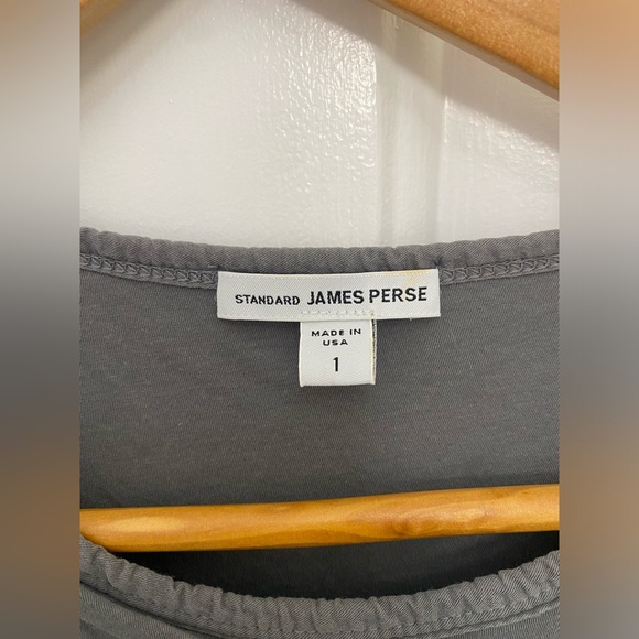 Women’s Standard James Perse Gray Draped Sleeveless Tank Dress Size Small - Picture 2 of 7